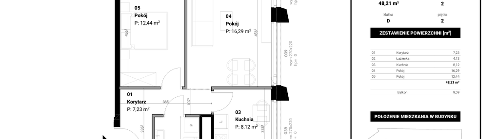 Mieszkanie w inwestycji: Kolejova 1