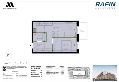 Mieszkanie w inwestycji: Mieszczańska Park