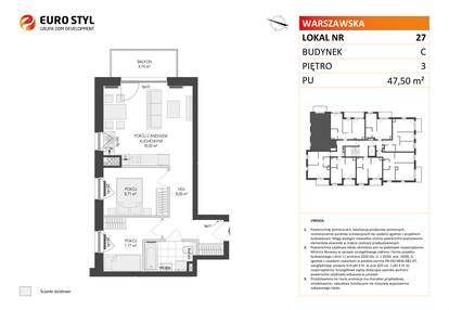 Mieszkanie w inwestycji: Osiedle Warszawska etap II