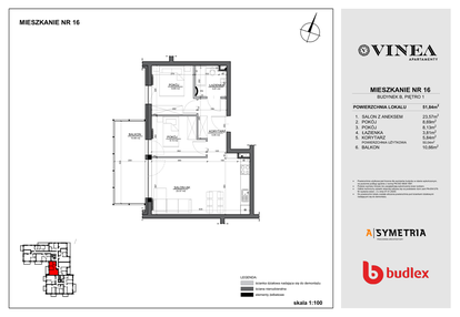 Mieszkanie w inwestycji: Apartamenty Vinea