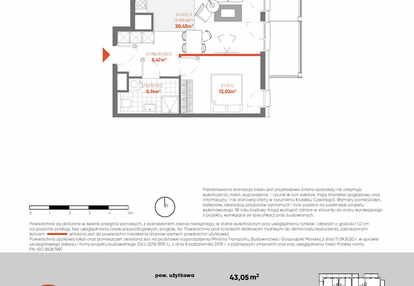 Mieszkanie w inwestycji: Pierwsza Dzielnica - etap III