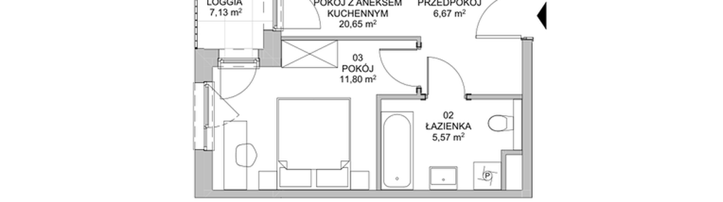 Mieszkanie w inwestycji: Francuska Park VIIIA