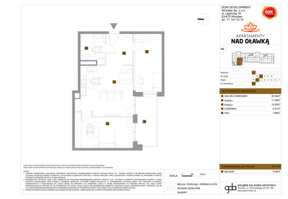 Mieszkanie w inwestycji: Apartamenty nad Oławką etap II