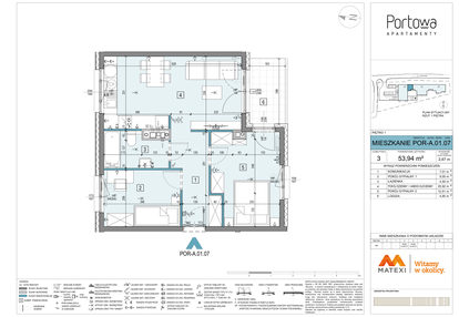 Mieszkanie w inwestycji: Apartamenty Portowa