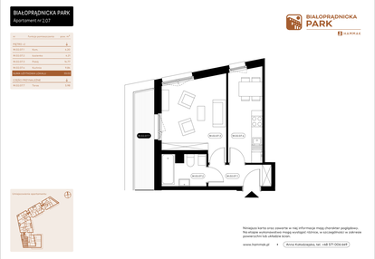 Mieszkanie w inwestycji: Białoprądnicka Park