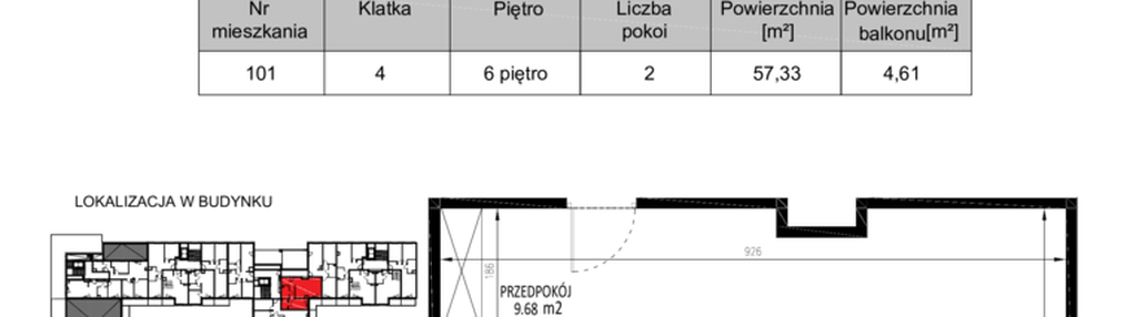 Mieszkanie w inwestycji: Krakowskie Tarasy etap V