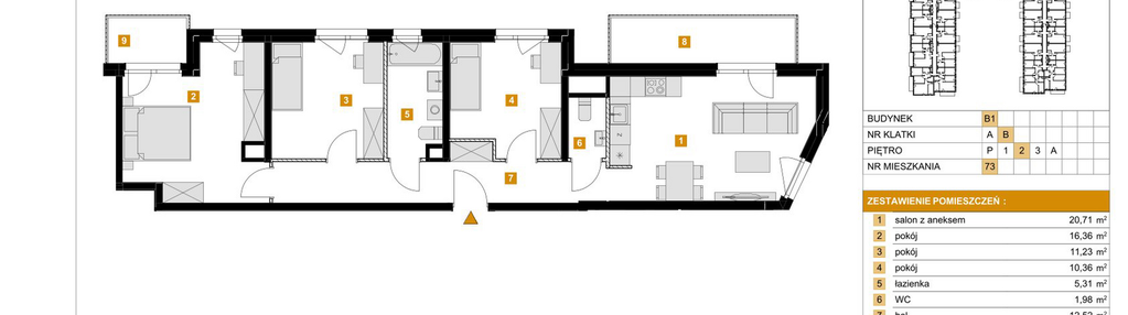 Mieszkanie w inwestycji: Osiedle Arkadia etap 2