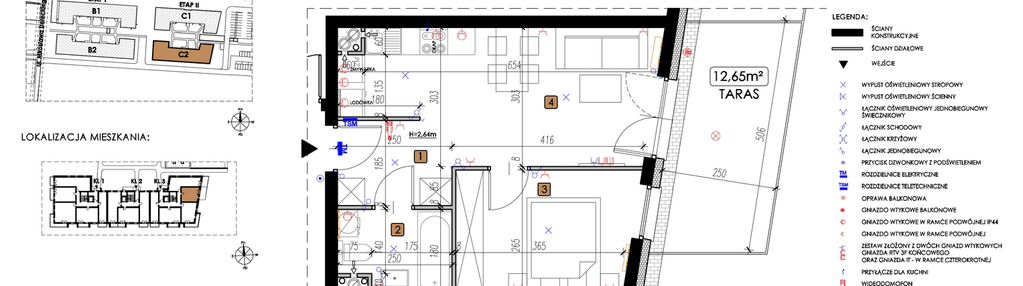 Mieszkanie w inwestycji: Koncertowe Wzgórze etap II