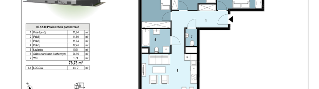 Mieszkanie w inwestycji: Langiewicza 37