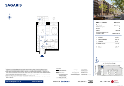 Mieszkanie w inwestycji: Niedziałkowskiego Park