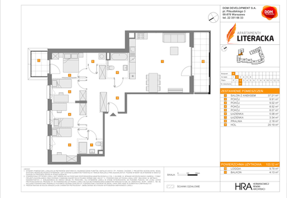 Mieszkanie w inwestycji: Apartamenty Literacka etap 2.3