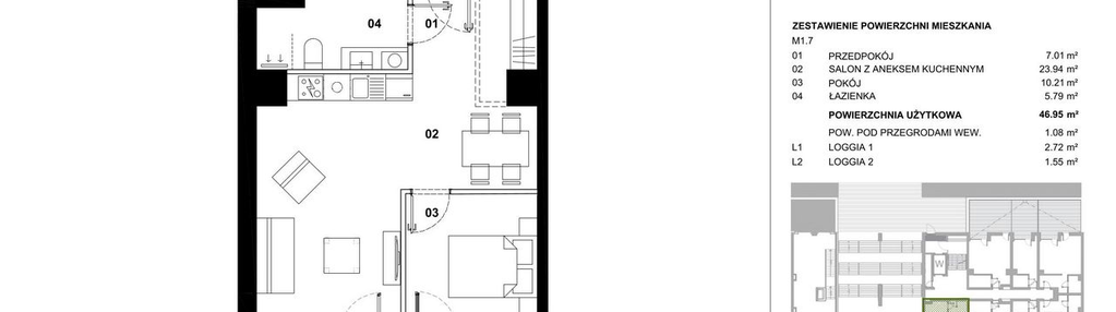 Mieszkanie w inwestycji: Kozielska Park