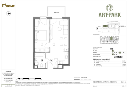 Mieszkanie w inwestycji: Inhome Osiedle ArtPark etap I