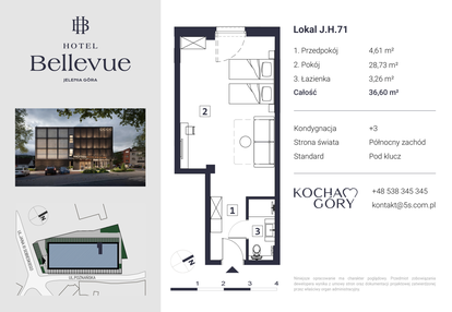 Mieszkanie w inwestycji: Hotel Bellevue