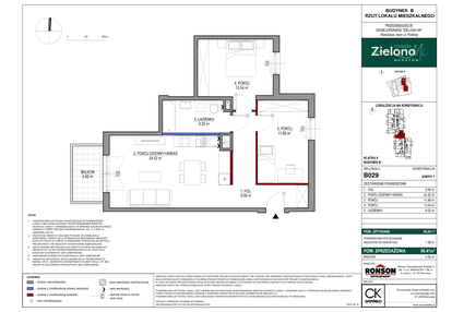 Mieszkanie w inwestycji: Zielono Mi