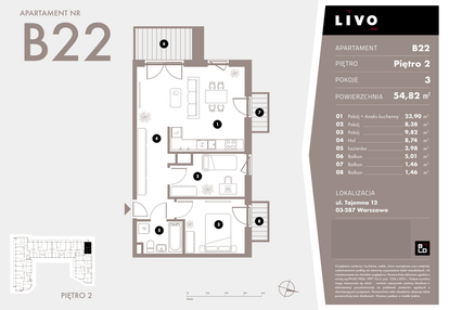 Mieszkanie w inwestycji: Livo