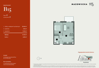 Mieszkanie w inwestycji: Mazowiecka 115