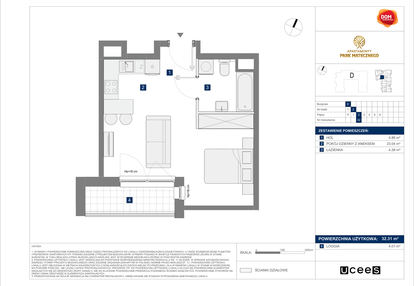 Mieszkanie w inwestycji: Apartamenty Park Matecznego Etap 1