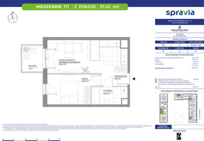 Mieszkanie w inwestycji: Architektów