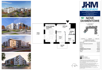 Mieszkanie w inwestycji: Nove Diamentowe