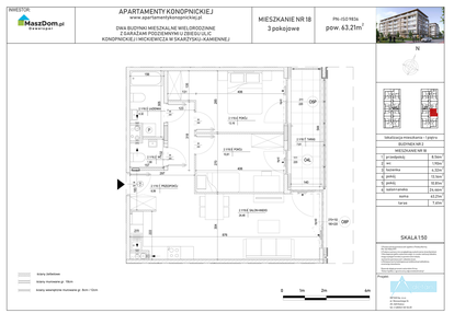 Mieszkanie w inwestycji: Apartamenty Konopnickiej