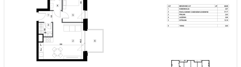 Mieszkanie w inwestycji: Verde Casa