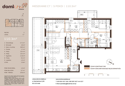 Mieszkanie w inwestycji: Domkove Widzew