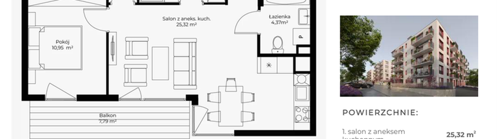 Mieszkanie w inwestycji: Mikusińskiego 25