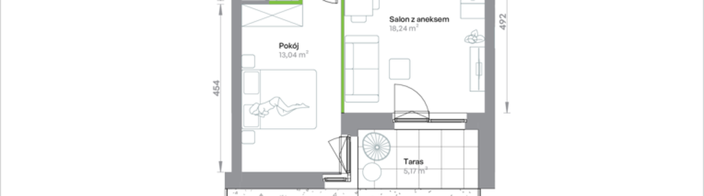 Mieszkanie w inwestycji: Krakowska Vita