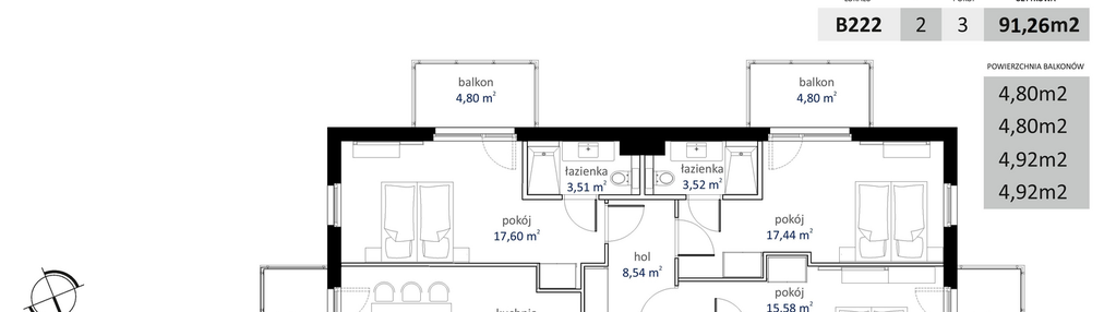 Mieszkanie w inwestycji: Bel Mare (Międzyzdroje)
