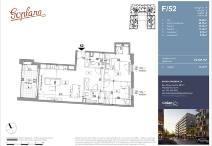 Mieszkanie w inwestycji: Goplana budynek F
