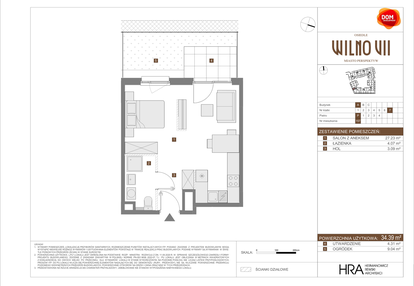 Mieszkanie w inwestycji: Osiedle Wilno VII etap 3.2