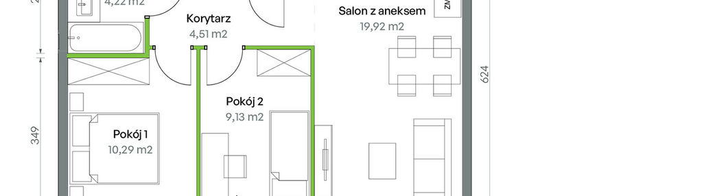 Mieszkanie w inwestycji: Oliwska Vita