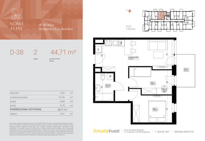 Mieszkanie w inwestycji: Nowe Flisy II