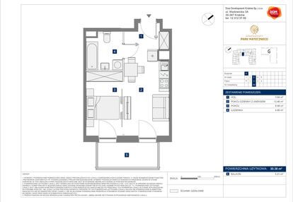 Mieszkanie w inwestycji: Apartamenty Park Matecznego Etap 2