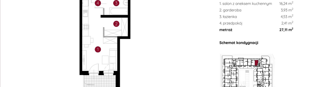 Mieszkanie w inwestycji: Murapol Helio bud. 1 I 4