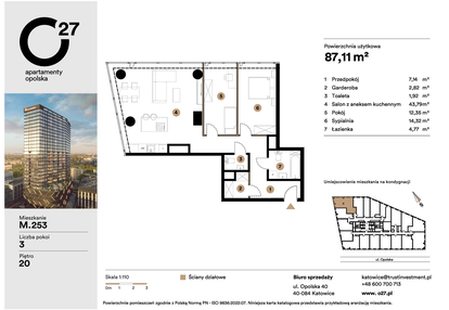 Mieszkanie w inwestycji: O27 Apartamenty Opolska