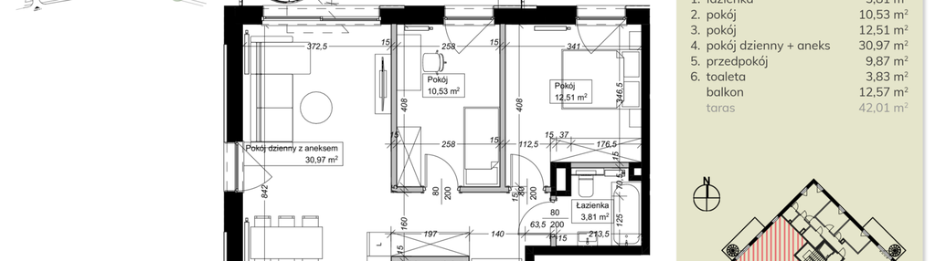 Mieszkanie w inwestycji: Apartamenty przy Parku Szczytnickim