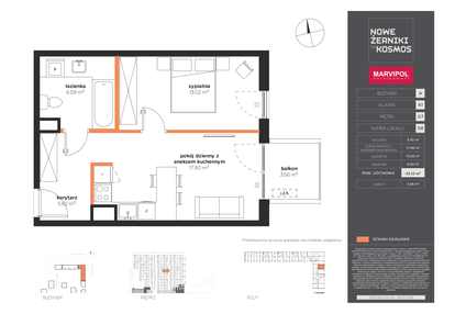 Mieszkanie w inwestycji: Nowe Żerniki to KOSMOS