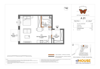 Mieszkanie w inwestycji: Apartamenty Rusałki