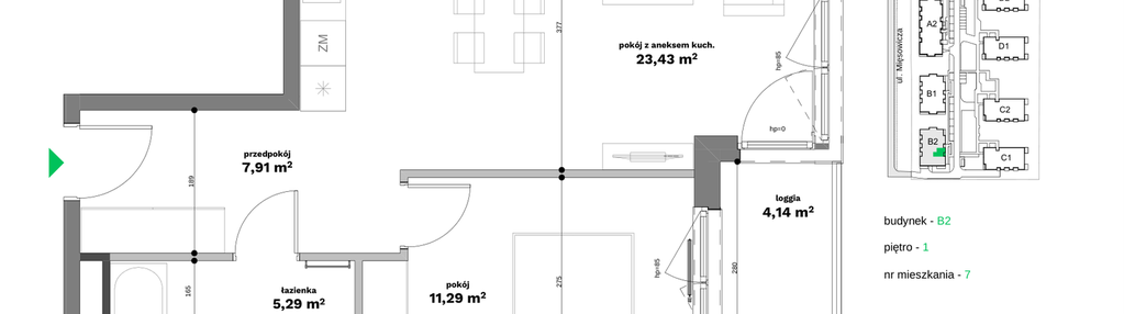 Mieszkanie w inwestycji: Forma Otwarta etap II