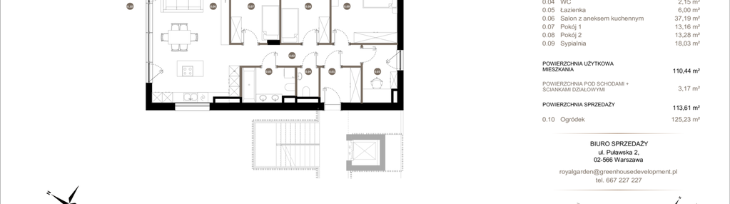 Mieszkanie w inwestycji: Royal Garden Wilanów Apartamenty