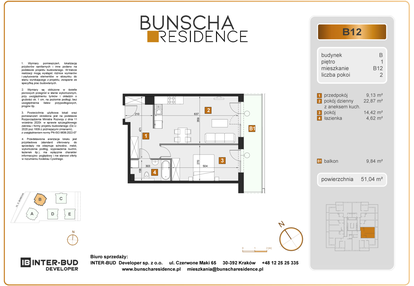 Mieszkanie w inwestycji: Bunscha Residence