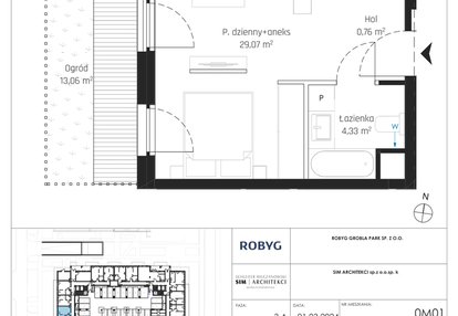 Mieszkanie w inwestycji: Nadmotławie Apartments etap J