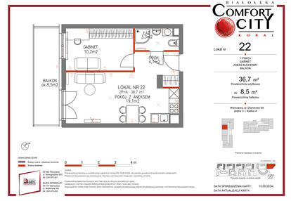 Mieszkanie w inwestycji: Comfort City Koral