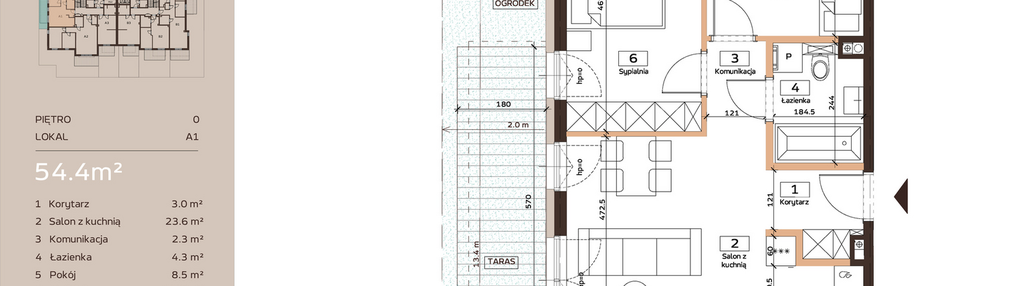 Mieszkanie w inwestycji: Domkove Widzew