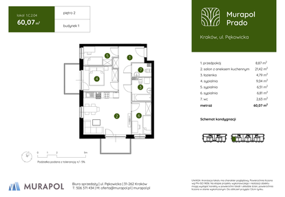 Mieszkanie w inwestycji: Murapol Prado