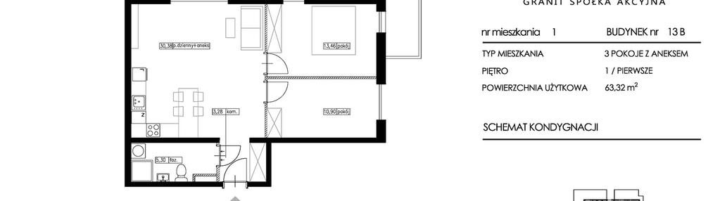 Mieszkanie w inwestycji: Chełmska Góra etap II