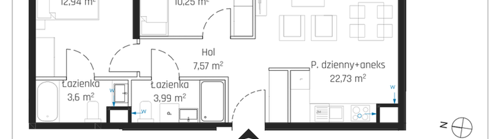 Mieszkanie w inwestycji: Nadmotławie Apartments etap J