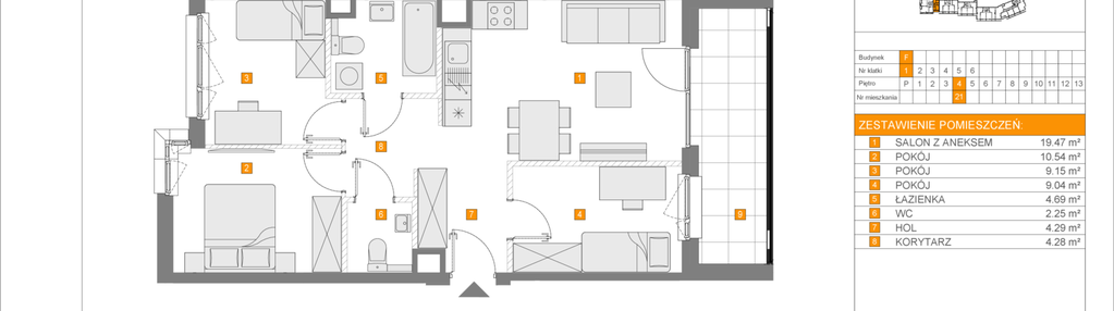 Mieszkanie w inwestycji: Apartamenty Literacka etap 2.3